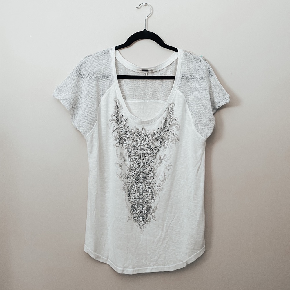 Miss Me bedazzled tshirt